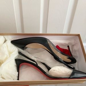 Christian Louboutin Optisexy 70 Leather & PVC